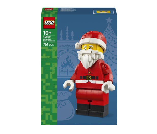 LEGO 40820 Powiększona minifigurka Świętego Mikołaja - 1577948 - zdjęcie